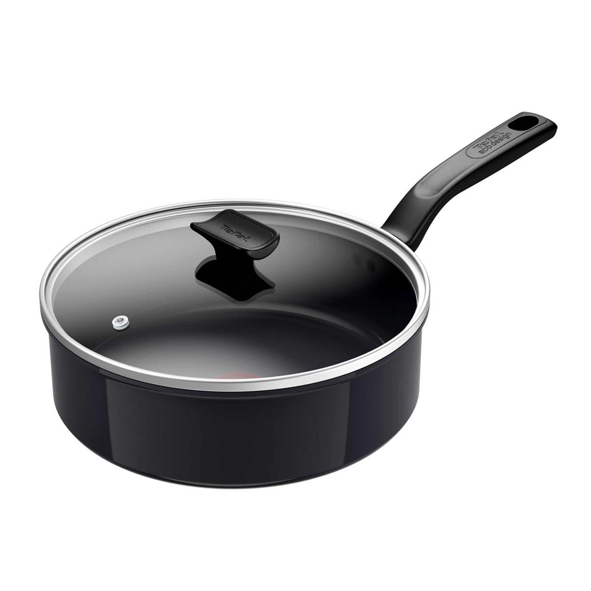 Tefal c47632 change zwart keramische hapjespan 24 cm zwart