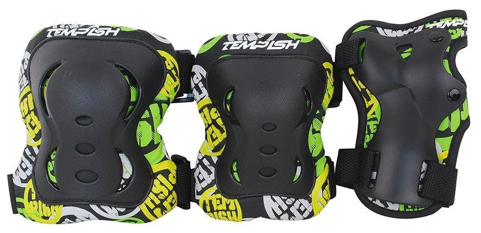 beschermset FID junior zwart maat M