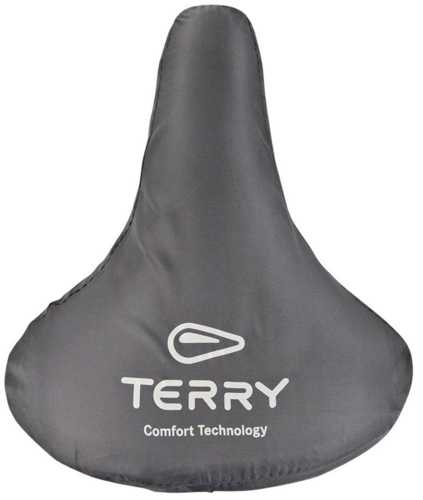 Terry regen zadeldek S zw
