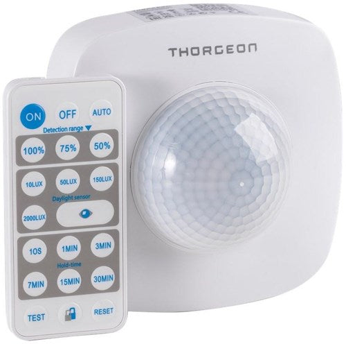 Enzo thorgeon aanwezigheidsmelder opbouw plafond 360 graden ip65 wit +ab - 3900551