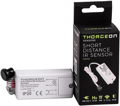 Enzo thorgeon bewegingsmelder inbouw mini ir handbeweging 6cm - 3900532