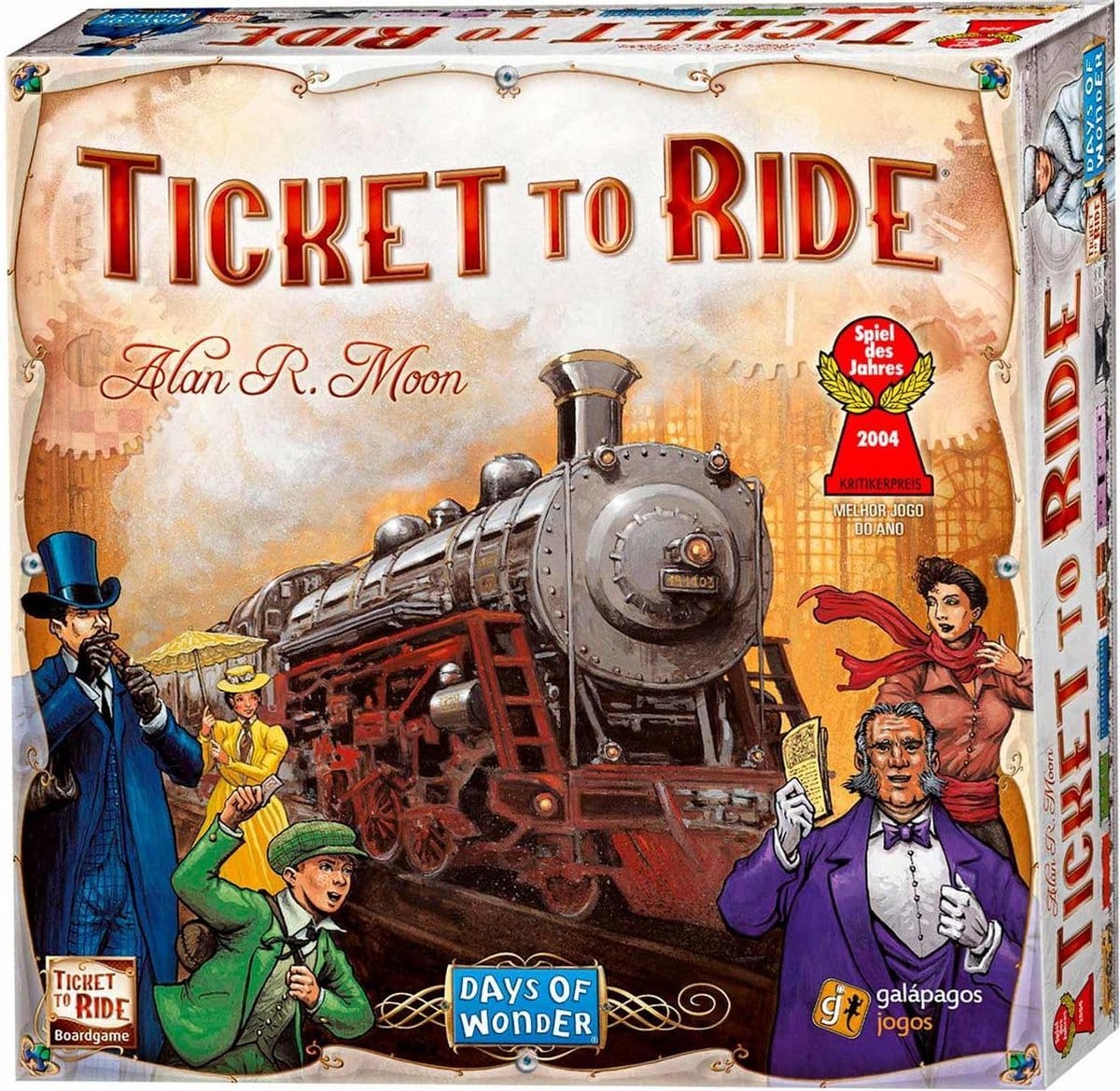 Asmodee ticket to ride usa bordspel