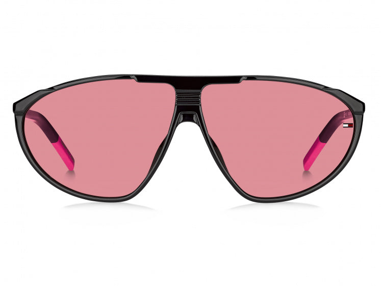 zonnebril 0027 S unisex cat.3 nylon zwart roze