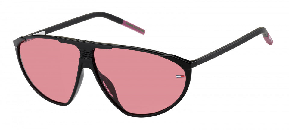 zonnebril 0027 S unisex cat.3 nylon zwart roze