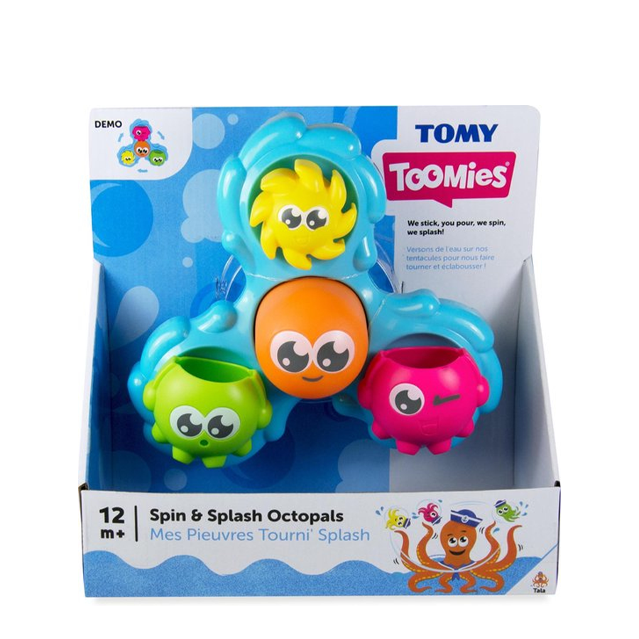 Tomy toomies spin splash octopals