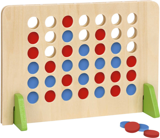 Vier Op Een Rij Educatief Houten Speelgoed 45-delig