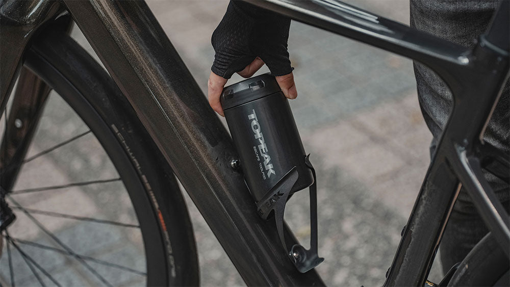 Topeak bidon ontsnappingspod + zwart