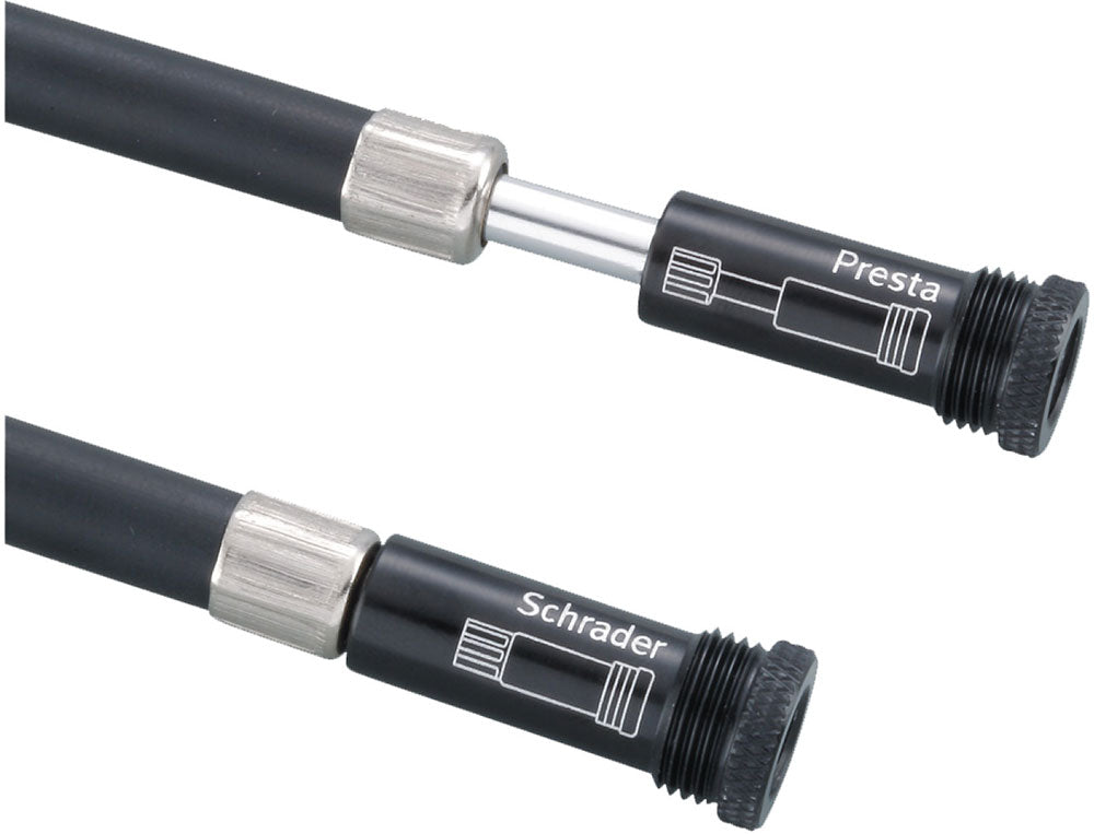 Topeak minipomp Race Rocket HP geheel zwart zwart