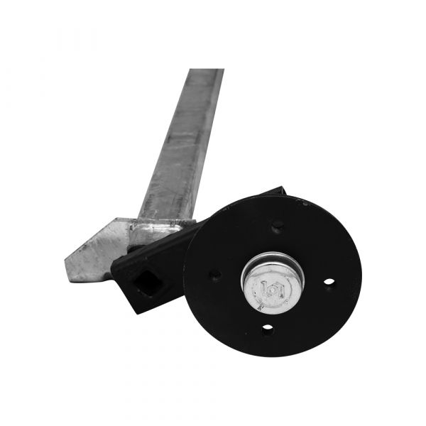 Essieu torsion O, 500 kg 4 gts 1200 1650