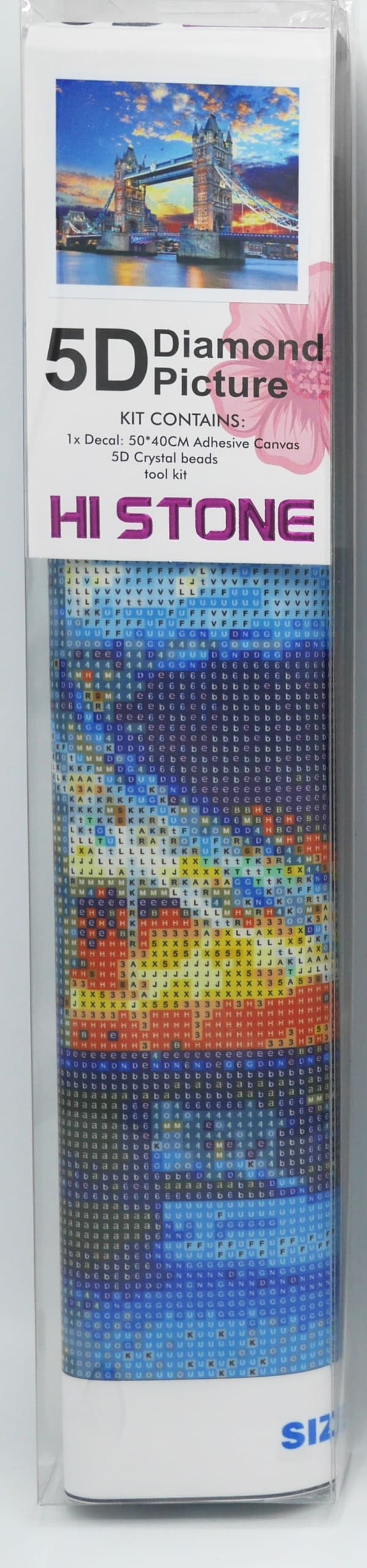 Jonotoys diamant schilderij - Tower Bridge Londen - 40x50 cm