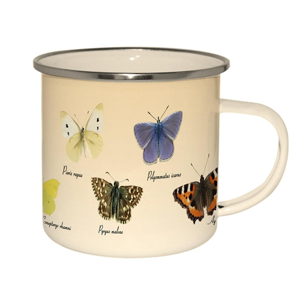 Esschert design emaille mok vlinders