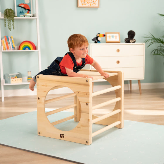 Tp toys Active-Tots Klimkubus Houten Klimrek vanaf 12 Maanden