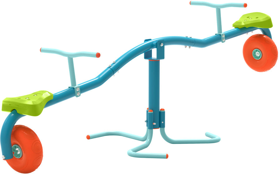 Spiro Cyclone 360° Draaibare Wipwap voor Buiten Blauw Oranje