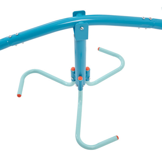 Spiro Cyclone 360° Draaibare Wipwap voor Buiten Blauw Oranje