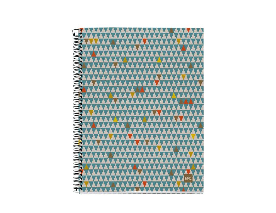 Miquelrius notitieboek - driehoeken - a4 geruit - 120 blz