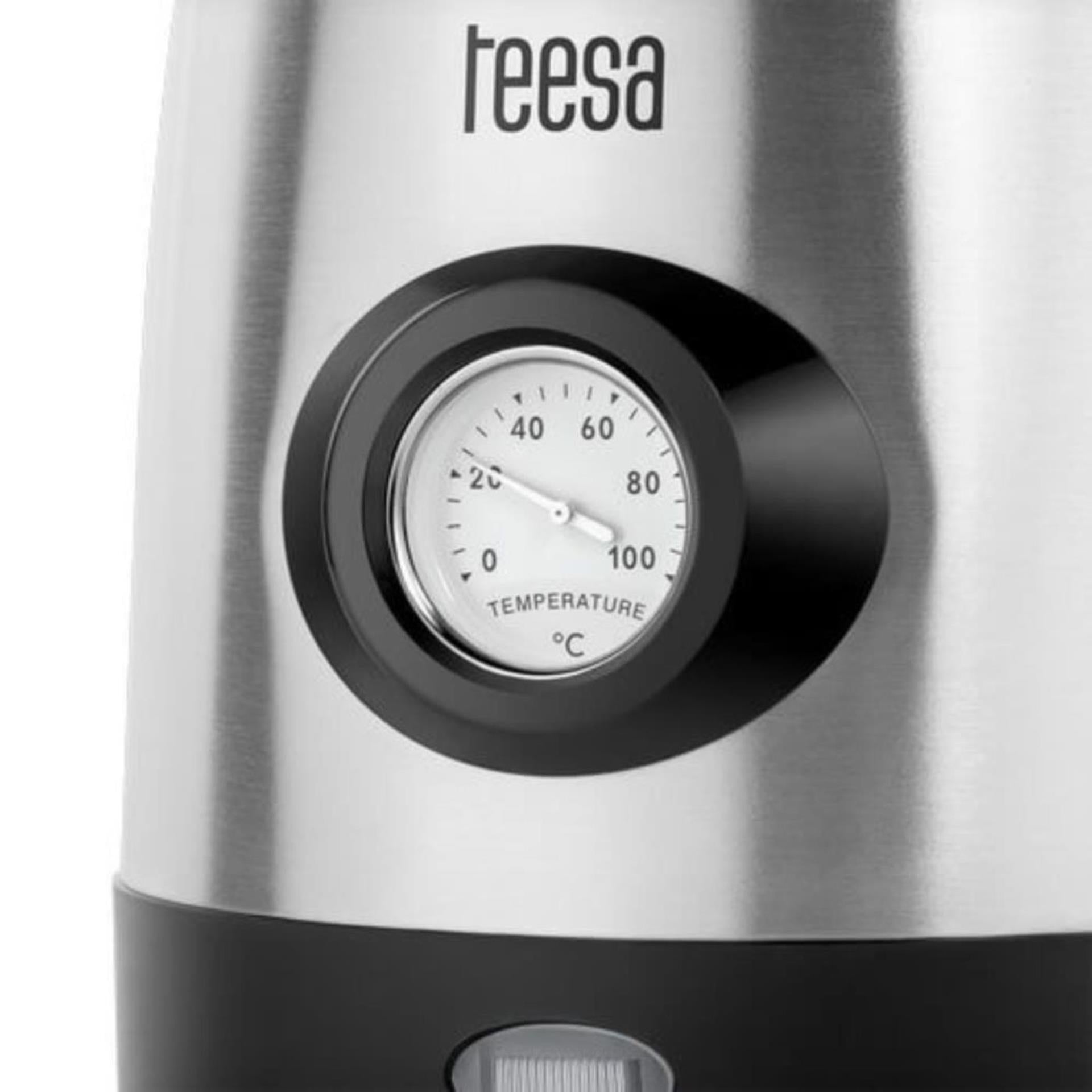 Teesa waterkoker rvs met indicator 1,7l