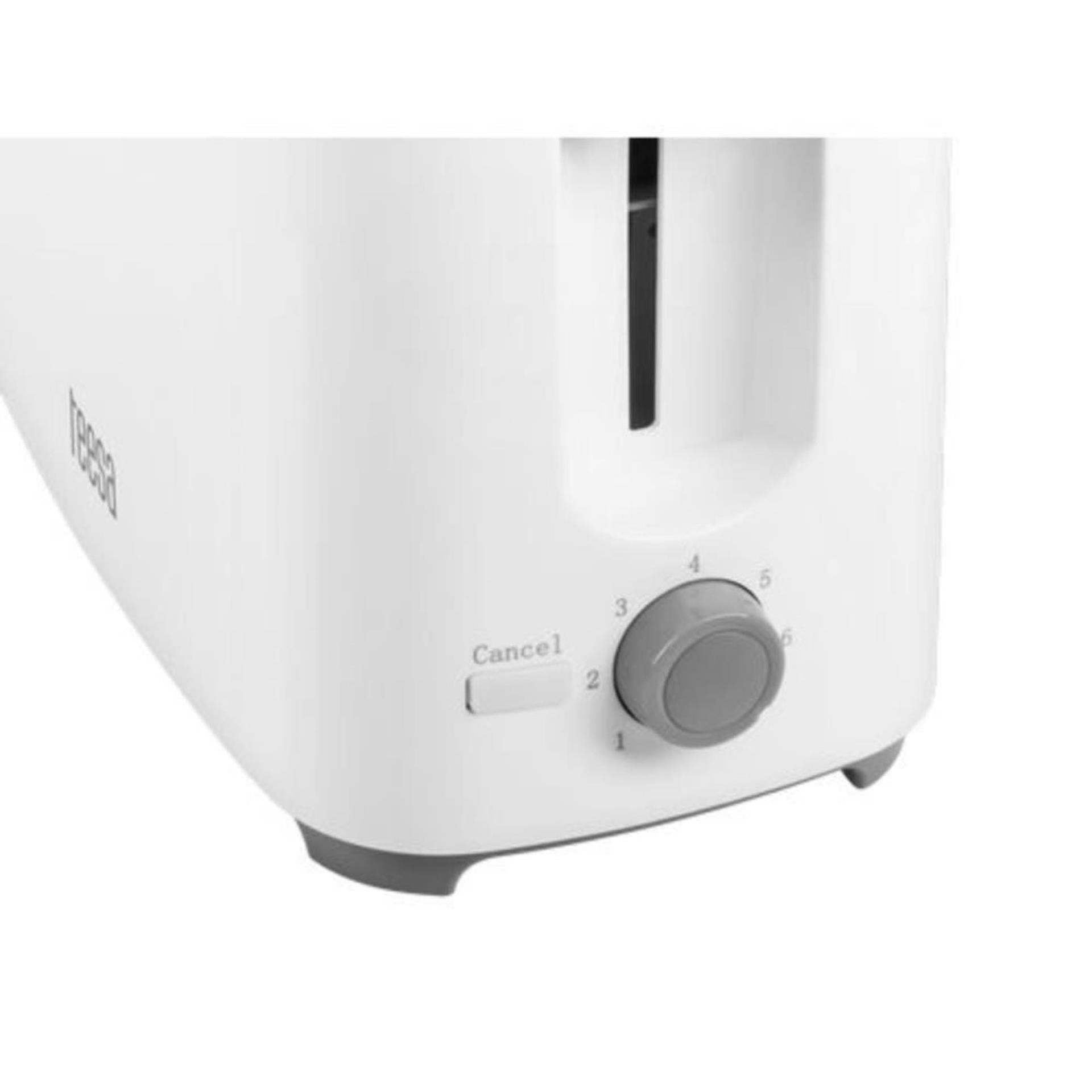 Teesa broodrooster 700 watt wit