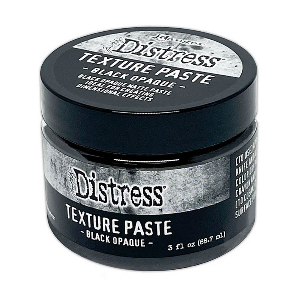 Ranger ink ranger • tim holtz distress texture paste black opaque