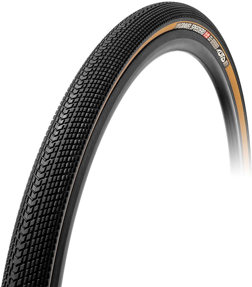 Buitenband tufo (40-622) 700-40c grind speedero zwart beige vouwband