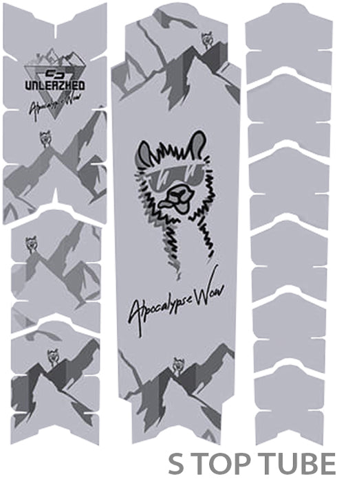 Unleazhed unscratch frame protector film - alpocalypse alpine rose samerberg black matt | l