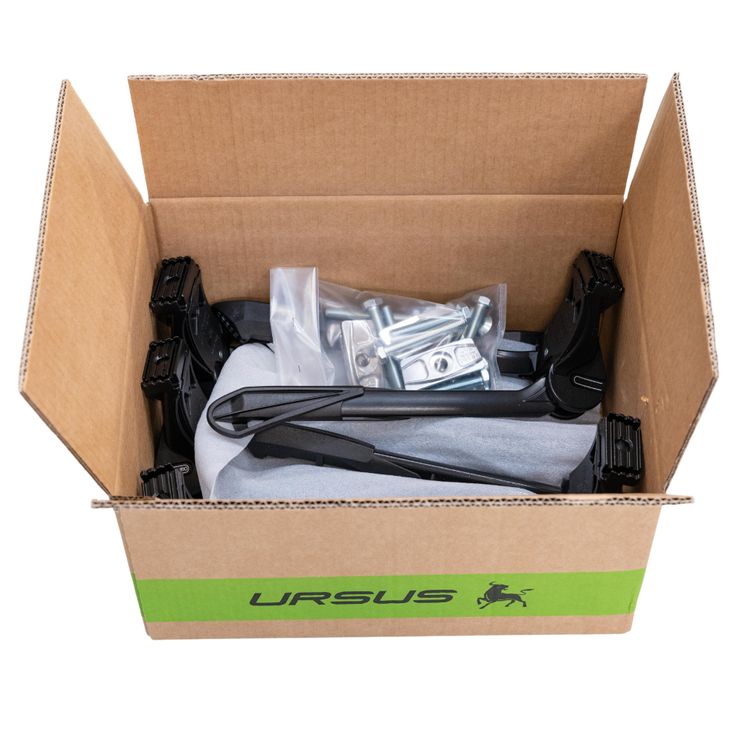 Ursus middenstandaard dubbel jumbo 28 300mm zwart (5st)