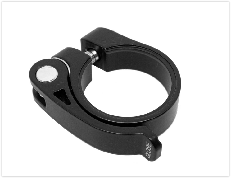 Ursus zadelpenklem urban 38,1mm | snelspanner | zwart