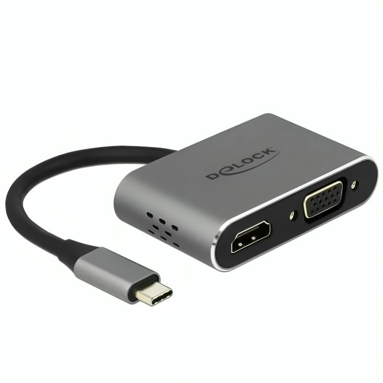 DeLOCK DeLOCK USB-C > HDMI + VGA