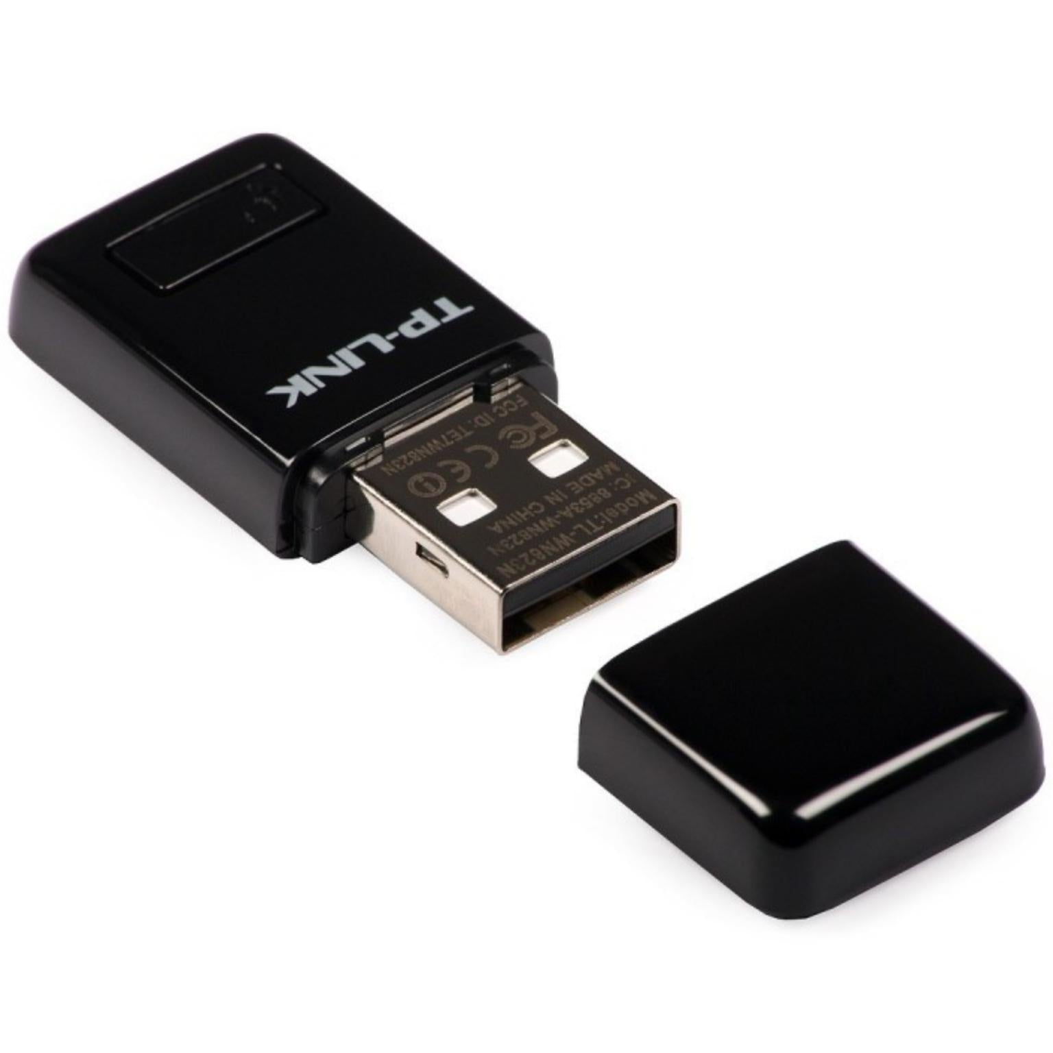 Tp-link tl-wn823n wlan adapter (zwart, retail)
