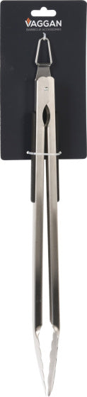 Vaggan barbecue tang RVS xl antislip 51 cm zilver