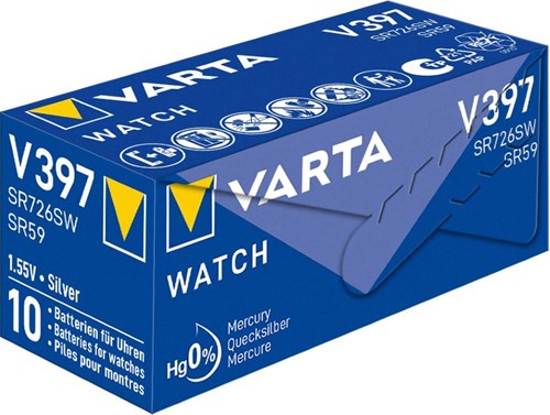 Varta 397 sr59 10 stuks in een doosje