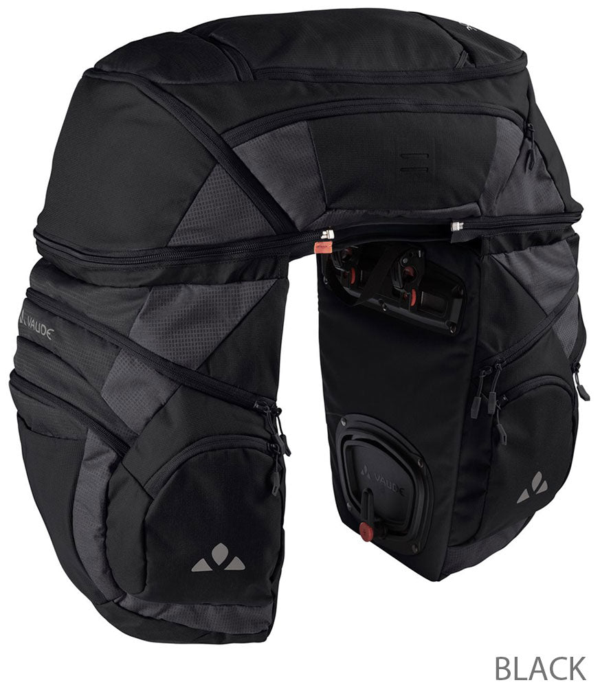 Vaude karakorum pro - rack bag | black