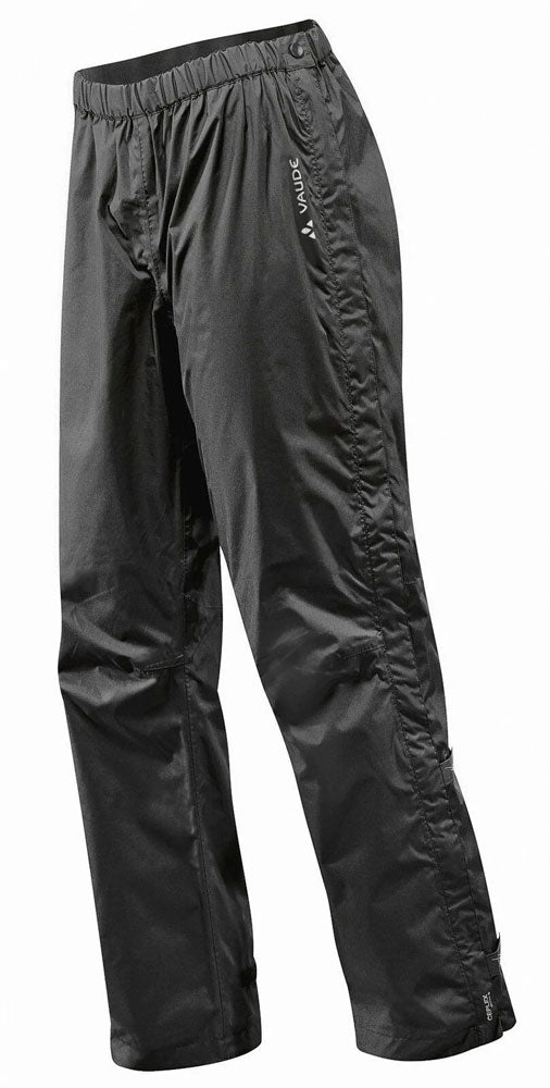 Vaude fluid full-zip pants ii - rain pants short size | xxl