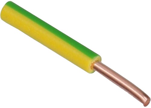 Enzo vd draad 2.5qmm ge gr 10m - 1242068