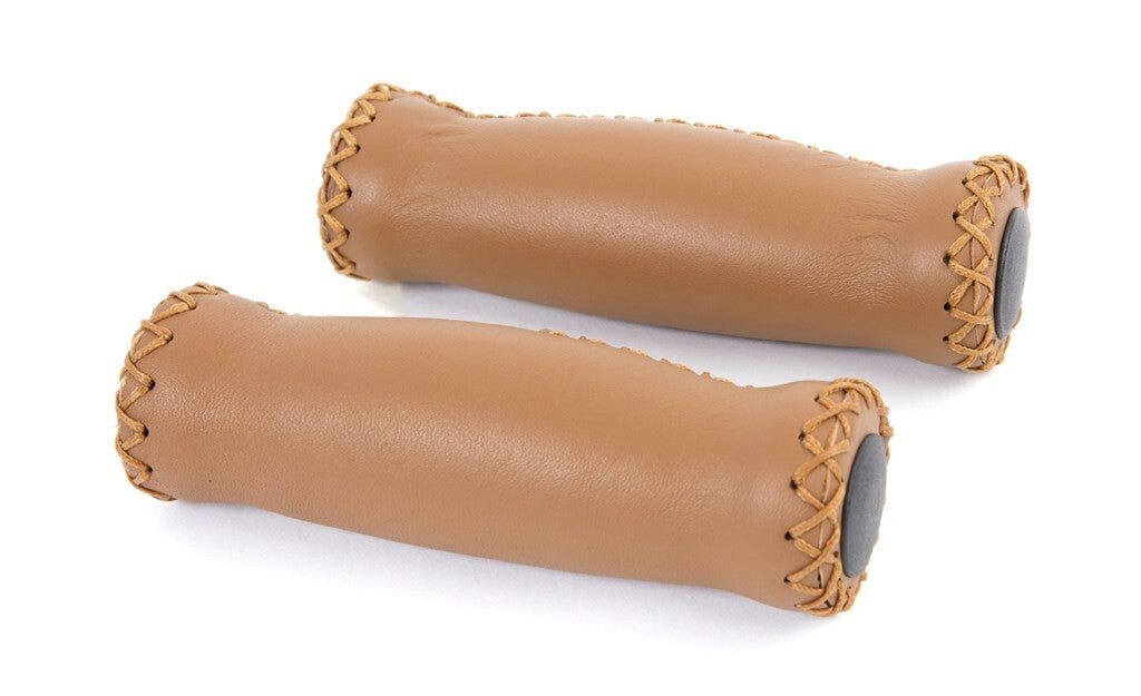 Velo Handvat Leer 128mm Bruin - zacht, vochtregulerend, afhankelijk