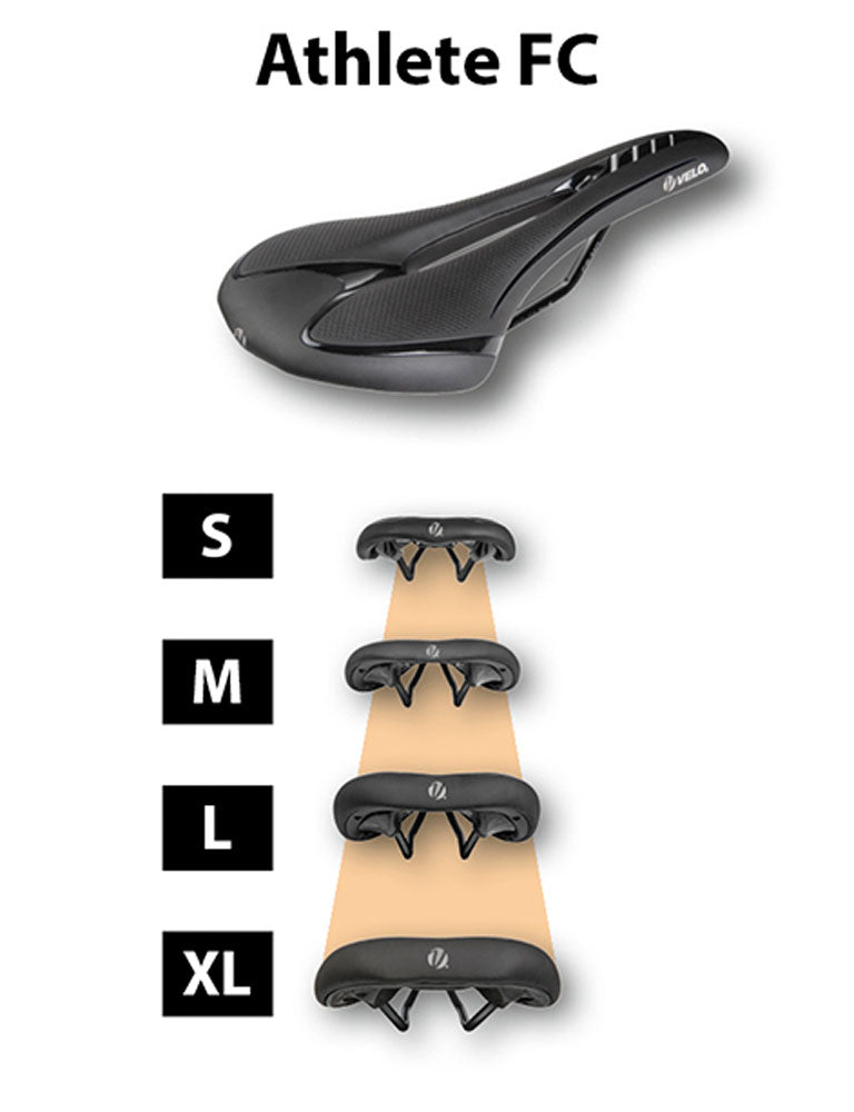 Velo -fit athlete fc racing saddle | m (130 - 140 mm )