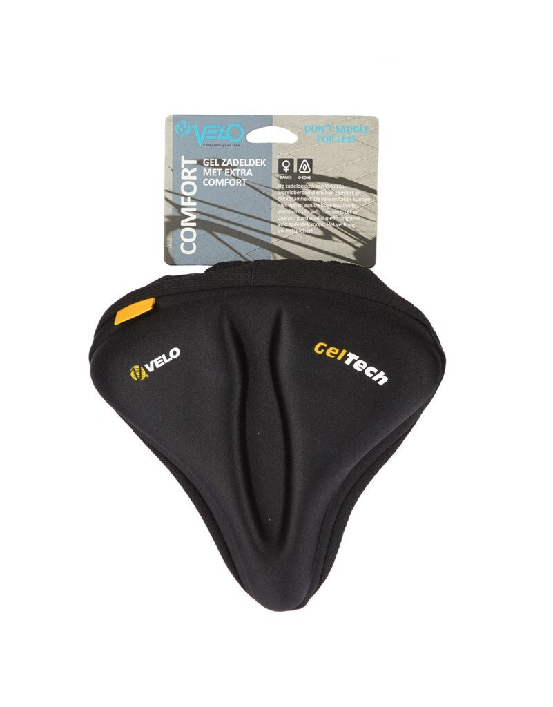 Velo zadeldek pluche gel met o-zone, dames