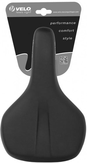 zadel Tour Basic zwart 26,6 x 20,1 cm