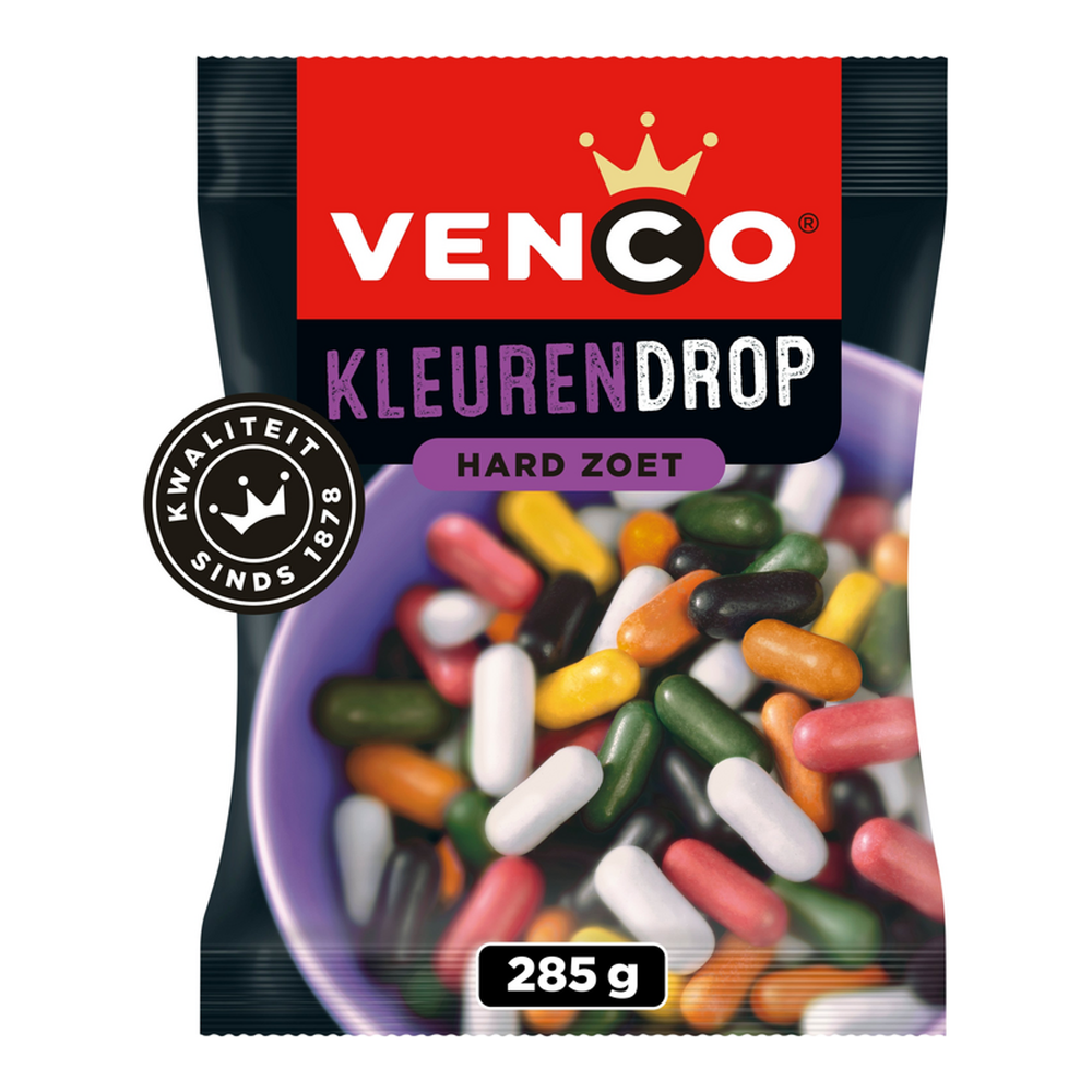Venco kleurendrop zak (18x 285gr)