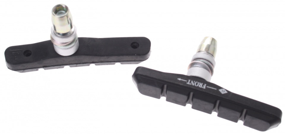 remblokken V-brake 70 x 12 mm zwart 2 stuks