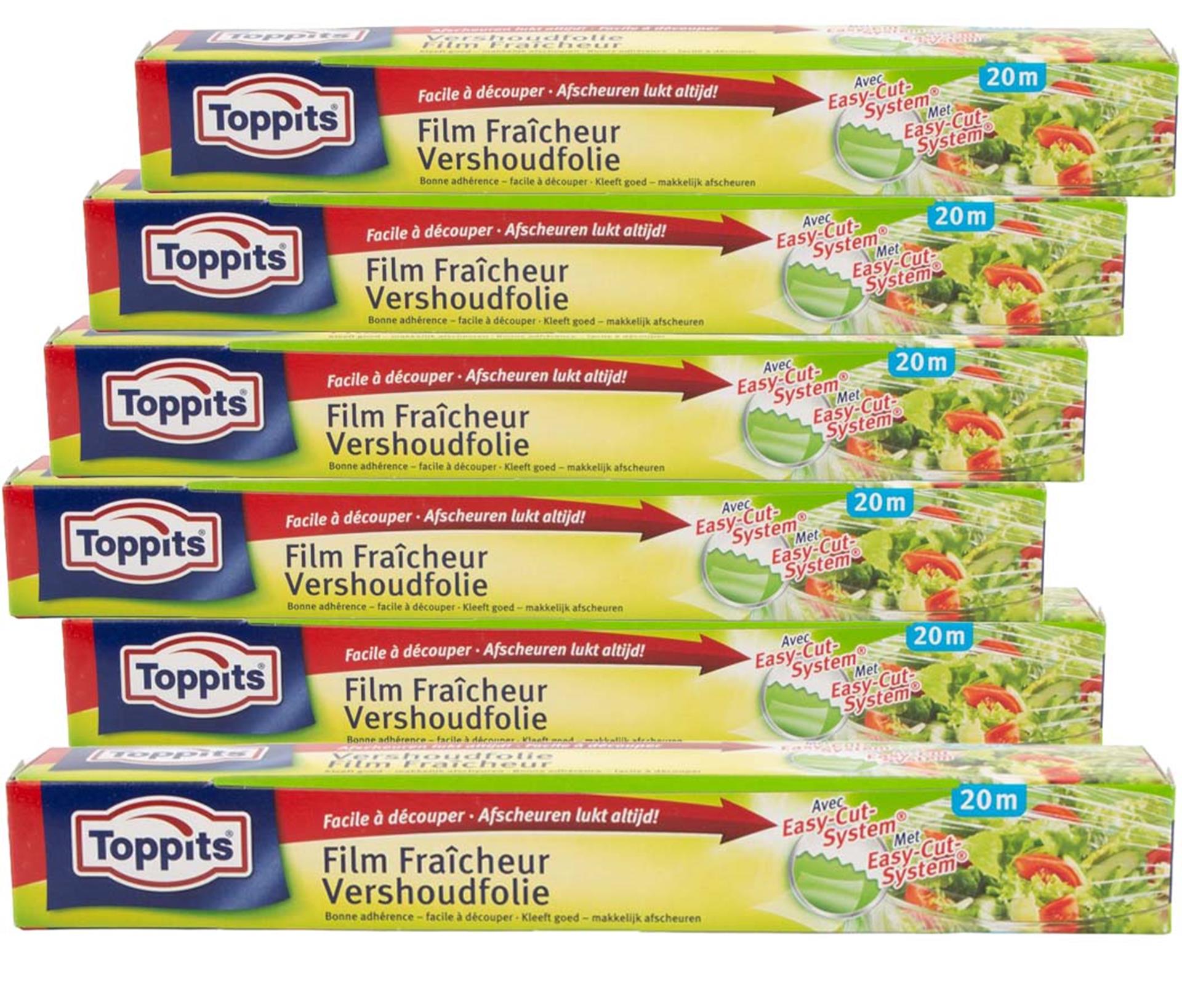 Melitta toppits vershoudfolie 32cmx20m pak 6 rol