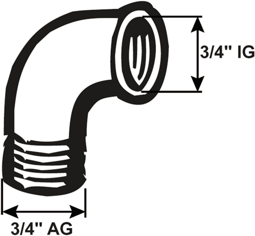 Cornat galva knie mv 3 4 90gr (92) - vfb9234