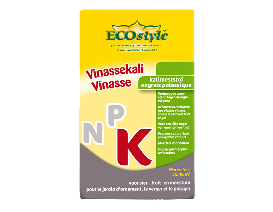 Ecostyle vinassekali - kaliummeststof - 800gr