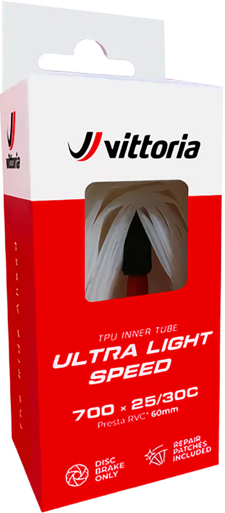 Vittoria ultra light speed 700x25 30 sv 60mm inner tube