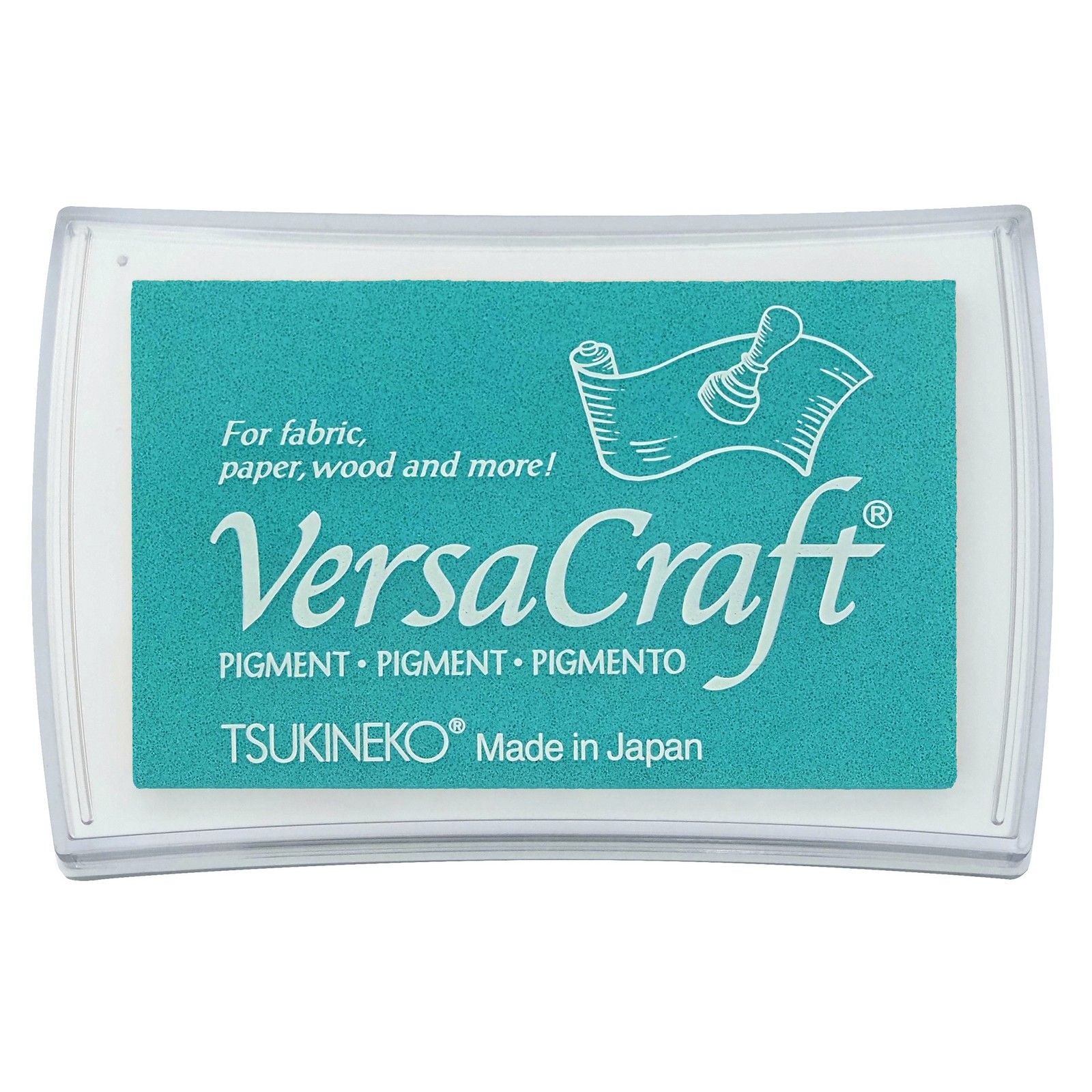 Tsukineko • versacraft stempelkussen groot aquamarine