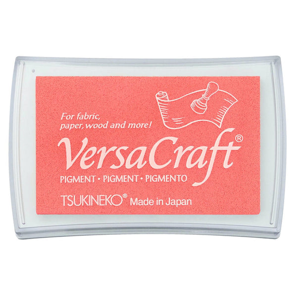 Tsukineko • versacraft stempelkussen groot coral pink