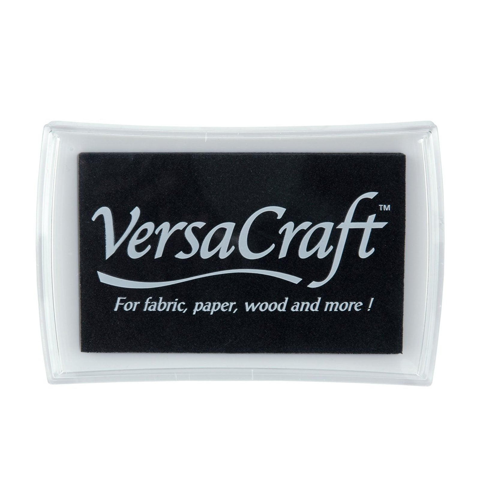 Tsukineko • versacraft stempelkussen groot real black