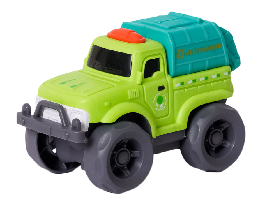 Bio toys bioplastic vuilniswagen