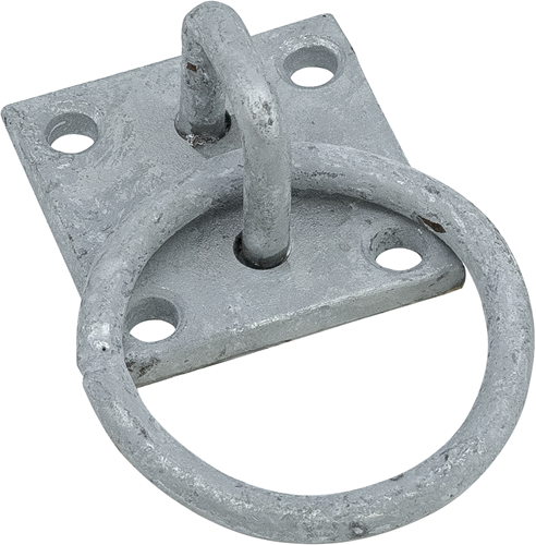 Waelbers aanlegring zwaar model 70x70x6mm, thermisch verzinkt (fv) - 5 stuk(s) - 032313.02
