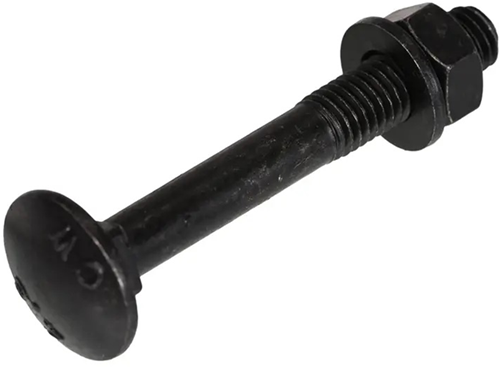 Waelbers blackline slotbout+moer+sluitring hcp zwart m8x50 | 5 stuks - 6901.11.18050