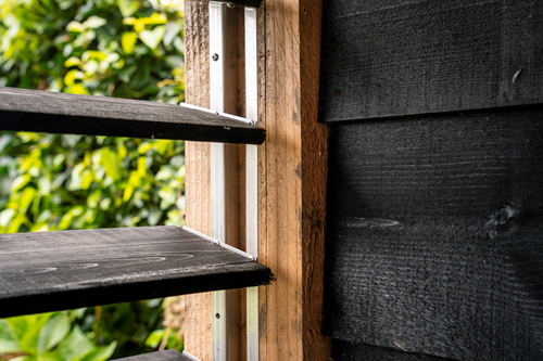 Waelbers fence shutter lamellen 50 cm rvs, wit gecoat - 1 stuk(s) - 670415.99